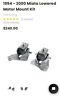 Awr-m94l-mm Awr Mazda Miata Engine Mounts