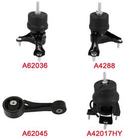 Br178451tr Bator 4pcs Engine Motor Mount Kit For 2011 2012 2013 2014 Toyota Sienna 3.5l V6