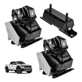 Bd-05-00025bk-002-w Bdfhyk 3pcs Engine Motor And Trans Mounts Compatible With Cadillac Escalade Esv