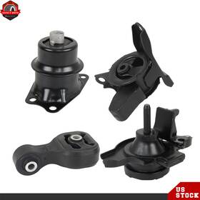 Ber302205 Berliii Engine Motor And Automatic Trans. Mount Set 4pcs For 2009-2013 2014 Honda Fit 1.5l