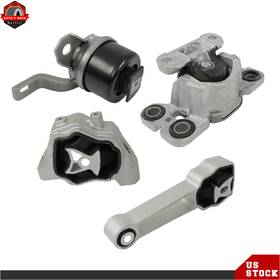 Ber508725 Berliii For 2012-2016 Land Rover Range Evoque 2.0l Motor And Trans Mount 4pcs Set