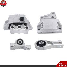 Ber514875 Berliii 4pcs Engine Motor And Trans Mount Set For 2015-2018 Jeep Renegade Fiat 500x 2.4l