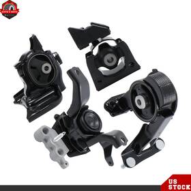 Ber732690 Berliii 4pcs Engine Motor And Auto Transmission Mount For Toyota Prius 2010-15 Lexus 1.8l