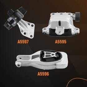 7mxfuk Bfo Motor And Transmission Mount 3pcs Set For Chevrolet Sonic 1.8l 2013 2014 2015 2016