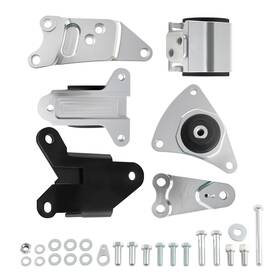 8ho14a Bfo Engine Swap Motor Mount Kit For Acura Rsx 02-06 Honda Civic Si Hb Ep3 02-05