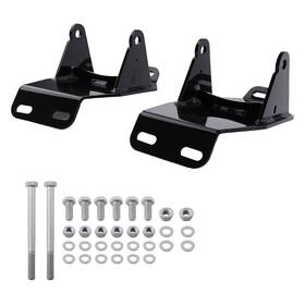 Dg4xl1 Bfo Motor Mount Conversion Kit For Chevy C10 Gmc C1500 Pickup 1967-1972 Steel Black