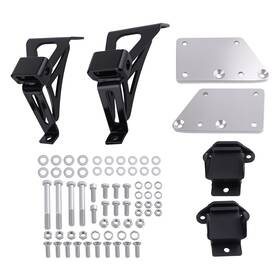 Fwk8m3 Bfo Engine Mounting Kit For Chevy C10 1963-72 Ls V8 Billet Aluminum Motor Mount Adap