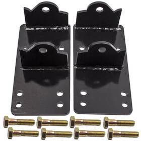 Gw673t Bfo Pair Engine Swap Adapter Plate Fit For Chevy 73-98 Ls 4.8 5.3 5.7 6.0 New