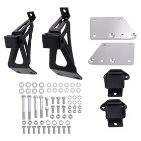 Icnaz7 Bfo Mounting Adapter Kit For Chevy C10 1963-1972 Ls V8 Conversion Brackets Set