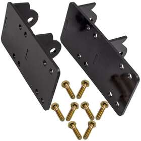 J1szk8 Bfo Engine Mount Adapter Plate With Bolts Fit For Chevy C10 Ls Lsx 4.8 5.3/5.7