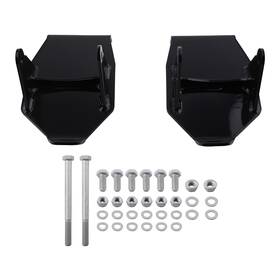 Kqmhz7 Bfo Motor Mount Conversion Kit For Chevy C10 Gmc C1500 Pickup 1967-1972 Steel Black
