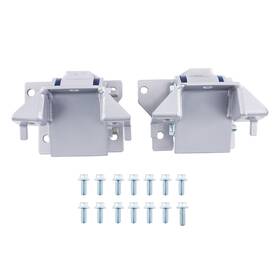 Leui9f Bfo Two Motor Mount High-grade Fasteners For Chevy Gmc 6.6l Duramax Diesel Lb7 Lly