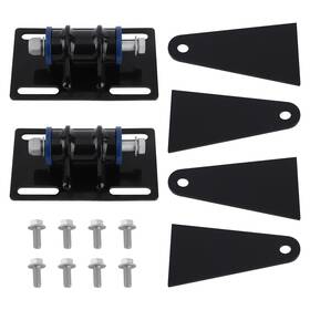 Ly5w87 Bfo Universal Ls Swap Mounts Adj Weldable Cut To For 5.3l Engine Custom Hod Rods