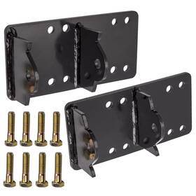 M8uioa Bfo 2x Engine Mount Adapter Plates With Bolts For Chevy C10 Ls Lsx 4.8 5.3 5.7