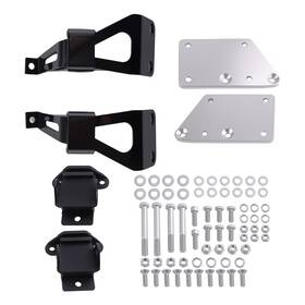 Moplf8 Bfo Engine Mount Adapter Kit For Chevy C10 1963-1972 Ls V8 Installation Brackets