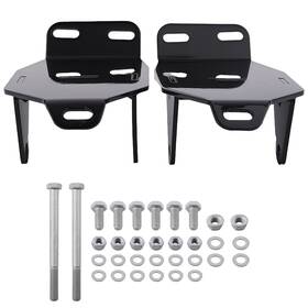 N6fhto Bfo Steel Motor Mount Kit For Chevy C10 Gmc C1500 Truck 1967-1972 Black Finish