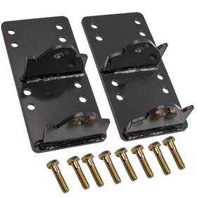 Q0zm7t Bfo 2pcs Engine Mounts Swap Adapter Plates Bracket For Chevy Trucks Ls