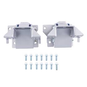 Qis31z Bfo Two Motor Mount High-grade Fasteners For Chevy Gmc 6.6l Duramax Diesel Lb7 Lly