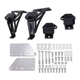 6372mp-sm Bfo Qrmus5 Engine Mount Kit For Chevy C10 1963-72 Ls Complete Adapter Brackets