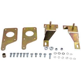 Rfcn47 Bfo Swap Adapter Plates With 4.6 Solid Motor Mounts For Ford Mustang Ls 1979-2004