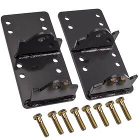 S6tzjy Bfo Pair Left And Right Engine Swap Adapter Plate For Gmc Vehicles Ls Serise Engines