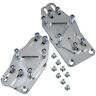 Bold3q Autopartpart Adjustable Motor Mounts Adapters Raw Steel For Chevy Sbc