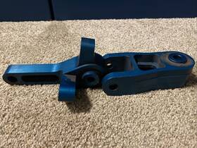 Boomba Racing 022000010300 For Focus St Motor Mount Blue Anodize