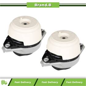 1138598 Brandbager 2 Left And Right Engine Motor Mount For Mercedes-benz Ml350 Gle350 Gle400 2012-19