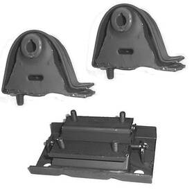 Ii-c0132an Buyautoparts For Jeep Wrangler 1997-2006 Engine Mount Set Dac
