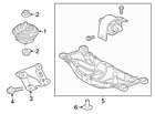C2d19054 Jaguar Genuine Trans Mount