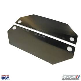 Eng-646-252 California Pony Cars Motor Mount Heat Shields 1964 1968 Mustang/falcon/cougar Sbf Stainless Steel