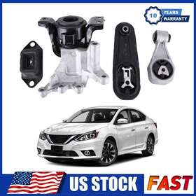 9818 Car-one-2088 9699 9712 9717 4pcs For 2013-2017 Nissan Sentra 1.8l Engine Motor And Trans Mount Set Replacement