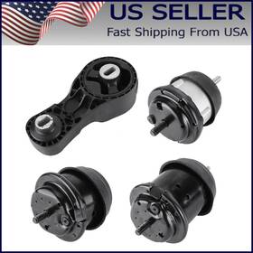 Bap398141 Car-radio-mall 4x Motor And Trans Mount Kits For Buick Enclave Gmc Acadia Chevrolet Traverse 3.6l