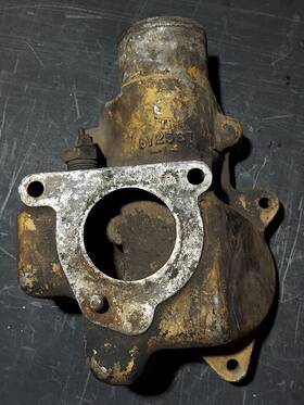 9y2587 Cat Caterpillar 3406 Engine Thermostat Housing Working