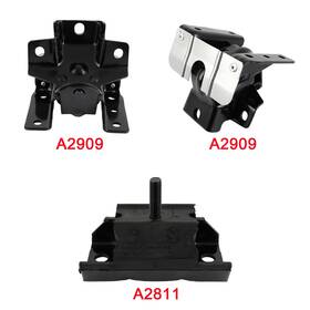 Chas178361 Chas For 2007-2007 Chevrolet Silverado 3500 Classic V8 6.0l - Rwd Engine Motor Mount