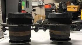 23248397 Chevrolet Truck 14-18 Silverado 1500 Regular Cab Body Frame Mount Set 4pc Oem