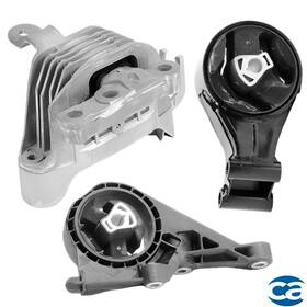 13347447 Choice Automotive Right Rear And Front Engine Mounts 3pcs Set For Buick Verano 2017-2013 L4-2.4l