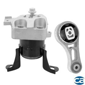 4m-cn156p082da Choice Automotive Rear Lower And Hyd. Right Engine Mounts 2pcs Fits Ford Ecosport 2016-2013 2.0l At