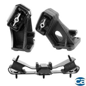 A5820 Choice Automotive Front Engine Mounts And Rear Trans Mount 3pcs For Dodge Ram 2500 2009 L6-5.9l 4wd