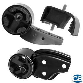 Em-8119 Choice Automotive A6361 Rear Rh Engine Mounts And Lh Auto Trans Mount 3pcs Set For Nissan Pulsar Nx 86-83