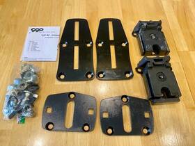 Ls1-ku-r Classic Performance Products Cpp Ls-ku-r Engine Adapter Bracket Kit Chevy Mounts Adjustable