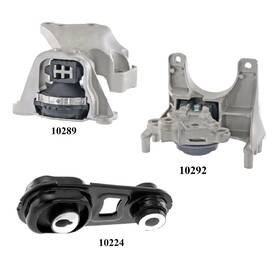 10292 Cortile 10224 10289 3pcs Motor And Trans Mount For 2021-2023 Nissan Rogue 2.5l