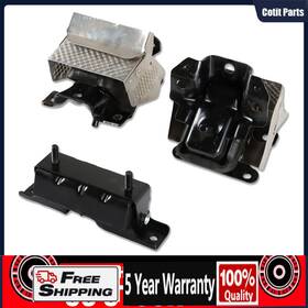 15031704 Cotit Parts For 2007-2014 Cadillac Escalade Esv V8 6.2l Engine Motor And Trans Mounts 3pc