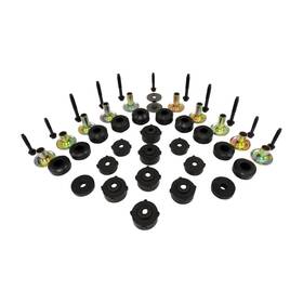Mlx-cas52002723mk-cl360a50 Crown Automotive For Jeep Wrangler 1990-1995 Body Mount Master Kit Driver And Passenger Side