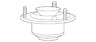 84707099 Ct5 Gm Cadillac Genuine Front Strut Mount