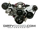 Dd-ls-alt-ps-2-ac-r4 Dirty Dingo Ls Billet Truck High P S Acc Brackets Combo Kit Dd Alt Ps 2 Ac R4