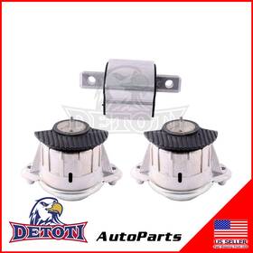 Emsd0340 Detoti Auto Engine And Trans Mount 3pcs. 2008-2016 For Mercedes-benz C300 3.0l E350 3.5l Rwd