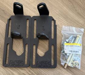 Dd-2575-4 Dirty Dingo Motorsports 88-99 4x4 Chevrolet Truck Ls Conversion Swap Mounts Plain Steel