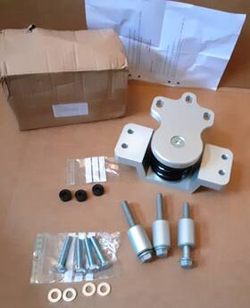 Dli-0116 Dli-teknik Volkswagen Mk5 Golf 6cyl 3.2l Mkv R32 Engine Mount Left