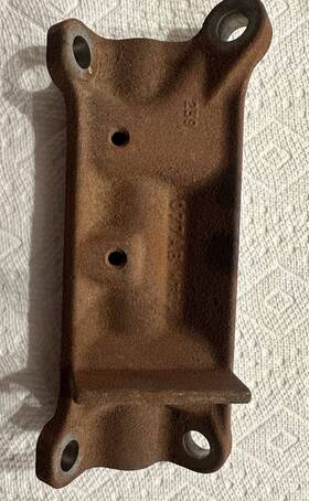 077ab Dodge Cummins Bell Housing Support Bracket Oem For 6.7l Diesel Engine Good Used